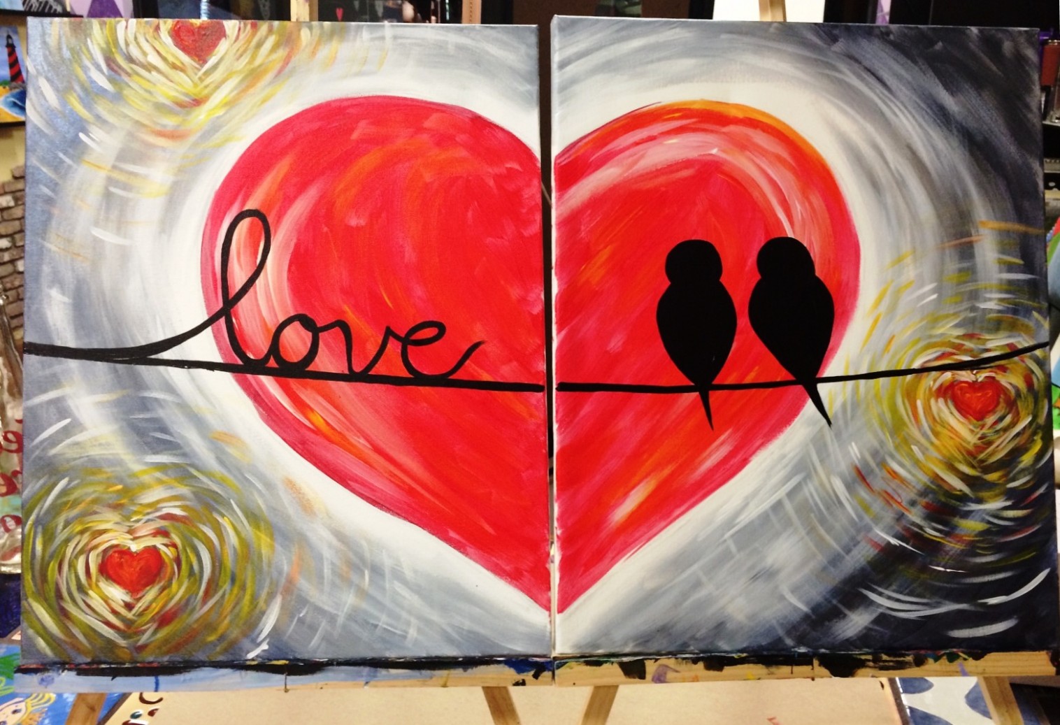 Valentines Day Couples Canvas Special Art Event In Fort ..