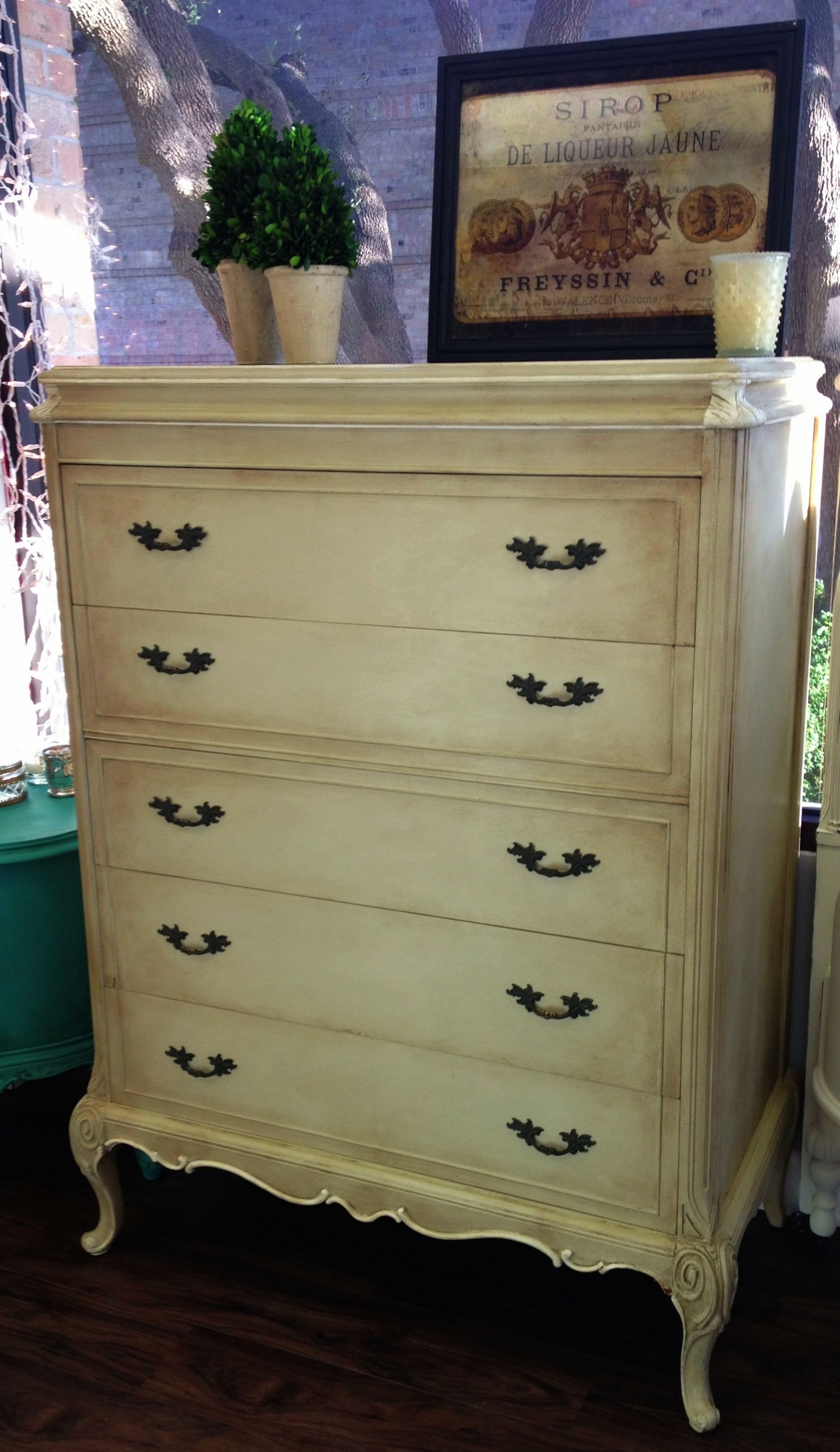 Vintage Chest Of Drawers Painted In Annie Sloan Chalk Paint Using ..