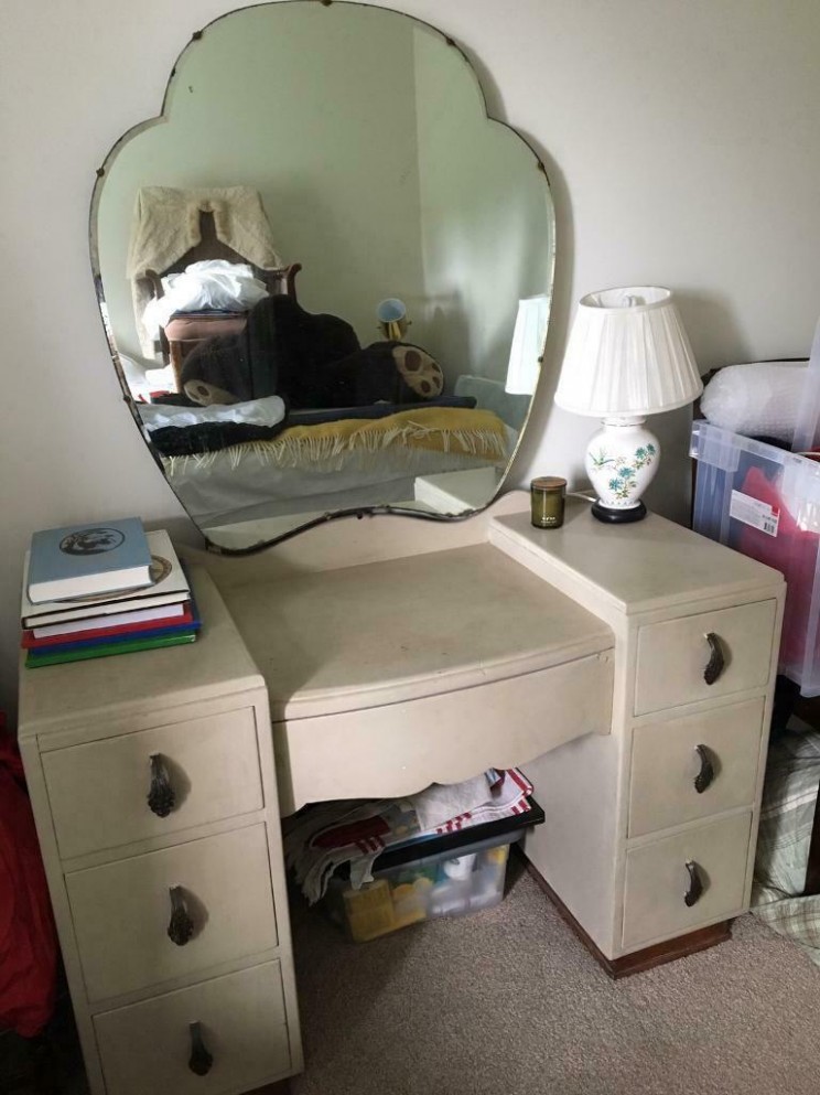 Vintage Dressing Table With Mirror And Drawers | In Crieff, Perth And Kinross | Gumtree Buy Annie Sloan Chalk Paint Perth