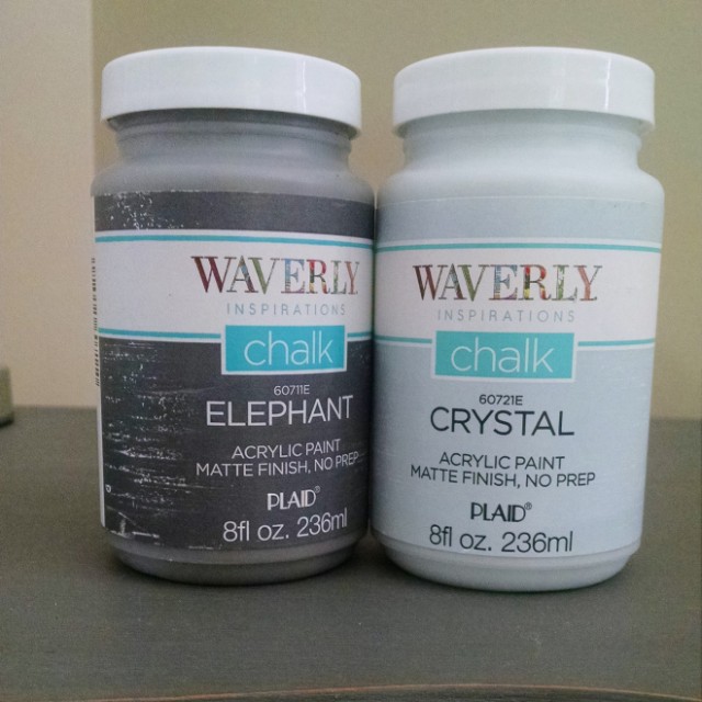 Waverly Chalk Paint Review & A Side Table Makeover Where To Buy Waverly Chalk Paint