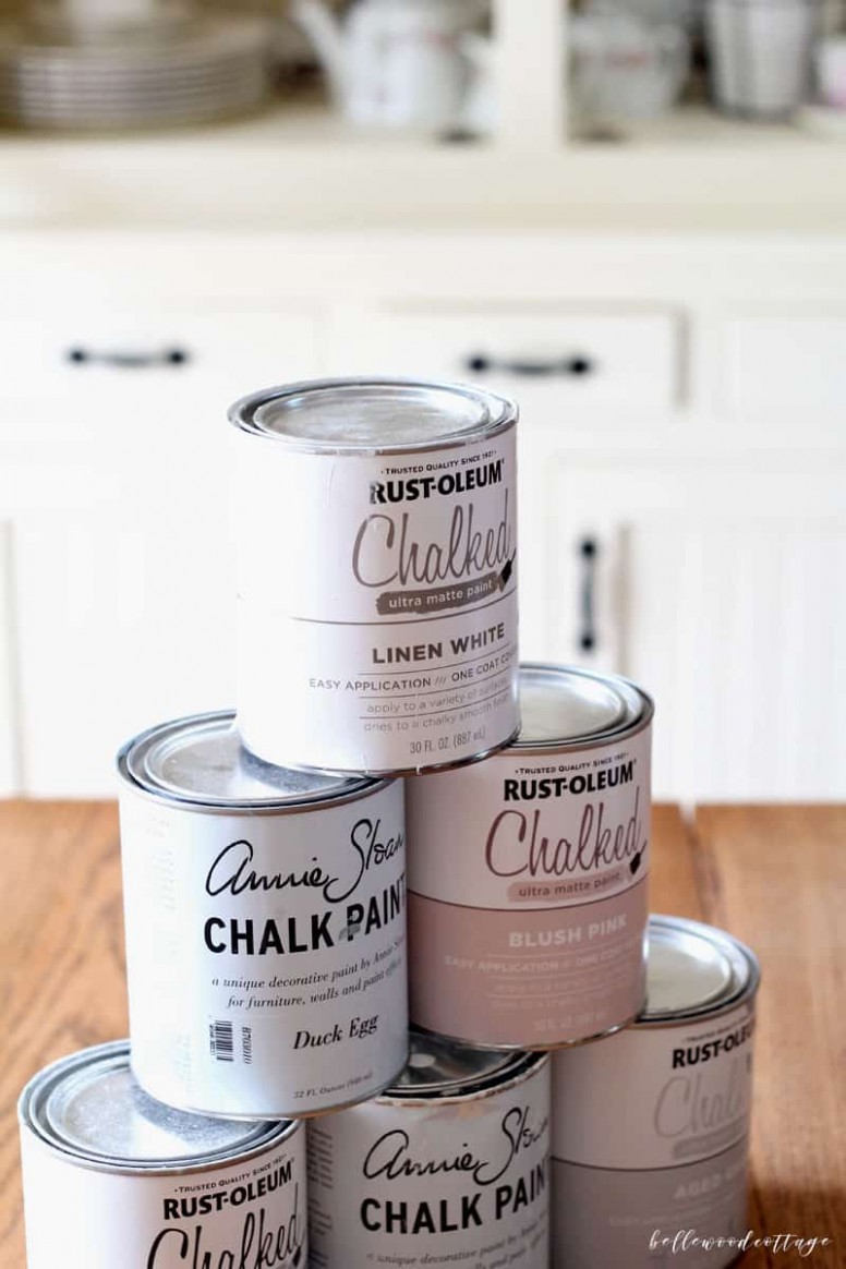 What Is So Great About Chalk Paint? Bellewood Cottage Preparation For Annie Sloan Chalk Paint