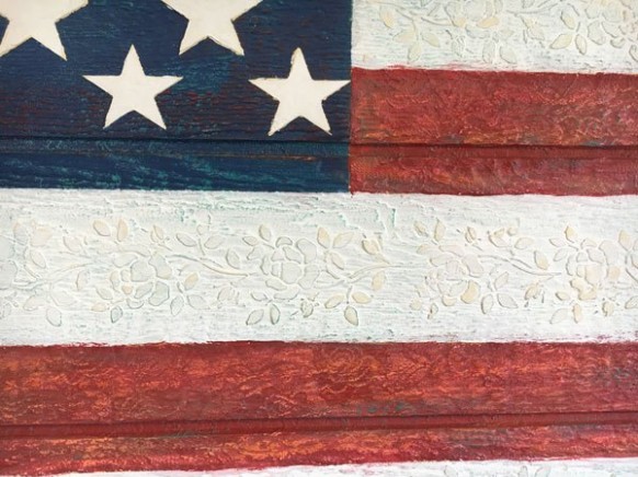Wood Icing's July 4th Wall Art | Hometalk Using Chalk Paint On Wood Panel Walls